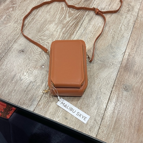 Malibu Skye Handbags - Malibu Skye Brown Crossbody Bag
